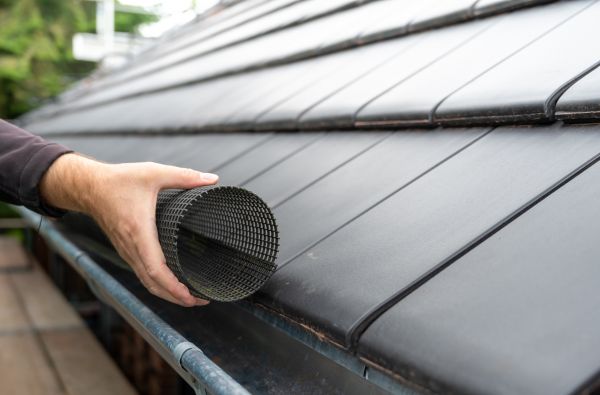 Gutter Mesh Installation in Providence
