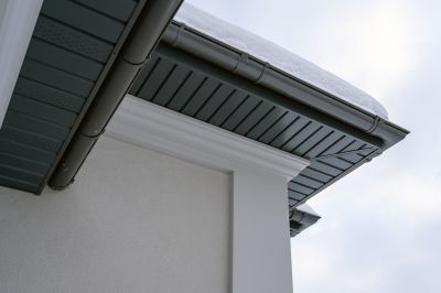 Completed Gutter Cover Installation